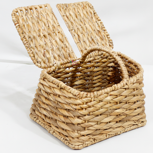 Artex Dong Thap Panier de pique-nique en osier fait à la main Panier en jacinthe d'eau en rotin - Product Image 1