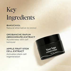 <span class=keywords><strong>Crema</strong></span> Viso Notte al Retinolo Anti-età e Anti-rughe per Pelli Nere a Marchio Privato - Product Image 2
