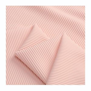 Tùy Chỉnh Yoga Thổ Cẩm Căng Cao Đan Pit Sọc Vải Tập Thể Dục Đi Xe Đạp Tập Thể Dục Dệt Kim Vải Cho Thể Thao Ngoài Trời Mặc - Product Image 5