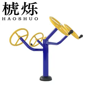 Factory Low Price High Quality Steel Park Exercise Rider Exercise Bike In Park/gym Outdoor Fitness Equipment Park Gym