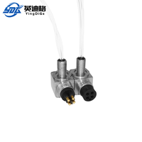 Conector Submarino IP68 de Ángulo Recto, Chapado en Oro, 316L, para PCB, RF, Cableado Marino, ROV, Alimentación Submarina 6