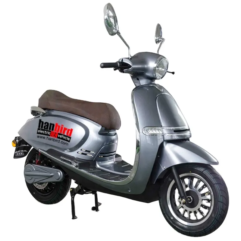 Zwaan Eeg Goedgekeurd Hoge Snelheid Elektrische Scooter 3000W Met Coc 18 Mosfet High Power 12 Inch Aluminium 72V 40AH Lithium Hanbird 6-8H