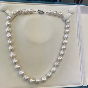 Collar Versátil de Perlas de Agua Dulce Naturales con Forma de Cola de Pez Edison, Hebilla de Lingote de Plata Pura S925, Ideal para Regalo - Product Image 2