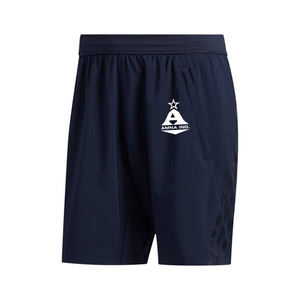 Pantalones cortos de entrenamiento respetuosos con el medio ambiente para hombre, Shorts de Fitness ajustados de Color azul, OEM Nevi - Product Image 1