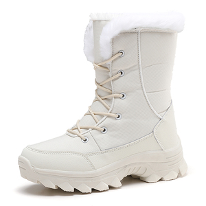 Stivali invernali da <span class=keywords><strong>donna</strong></span> stivali da <span class=keywords><strong>neve</strong></span> a metà polpaccio invernali impermeabili scarpe con plateau da <span class=keywords><strong>donna</strong></span> con pelliccia spessa Botas Mujer stivali alti - Product Image 6