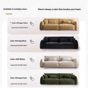 Divano di Design in Tessuto Verde Stile Bauhaus Retrò di Alta Qualità per Piccoli Appartamenti, Uso in <span class=keywords><strong>Soggiorno</strong></span> - Product Image 4