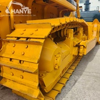 Bulldozer Shantui SD22 d'occasion, poids opérationnel, moteur Cummins d'origine 235 CV, chenilles, bon état, en stock, prêt à être expédié