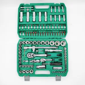Cheap Price Taparia Coloured Chrome Vanadium Wheel Box Spanner Socket Wrench Sets Tool Kit socket set