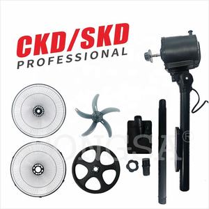 Kipas angin listrik 18 inci 3 in 1 SKD tugas berat, aliran udara kuat, suara rendah, motor 7118, remote control, dapat digunakan di meja, dinding, dan berdiri. - Product Image 5