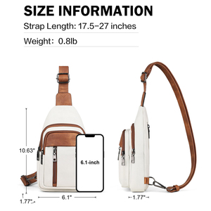 Factory Wholesale Price Genuine Leather Crossbody Hot Sale New Design Chest <b>Bag</b> <b>for</b> <b>Men</b> Unisex Soft Crossbody <b>Bag</b> <b>For</b> Unisex - Product Image 6