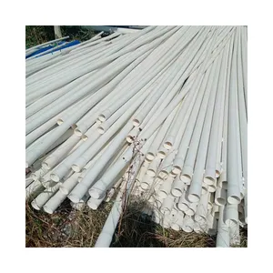 Fabricantes chineses de tubos de pvc, tubos e acessórios de PVC com embalagem de 12 polegadas de diâmetro e 5 polegadas para encanamento de água profunda