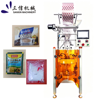Machine d'emballage automatique multifonctionnelle en acier inoxydable à haute précision pour le remplissage de poudre par scellage latéral, pour applications alimentaires et chimiques