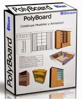 Software de Diseño de Gabinetes PolyBoard Pro-PP 7.09a Versión China/Inglés Funciones Completas Gráficos y Multimedia