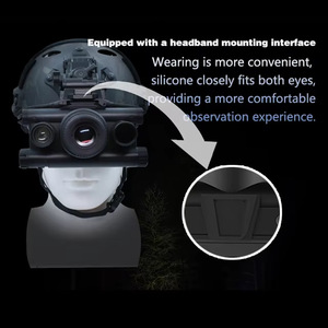 Night <b>Vision</b> Goggles 25MM Objective Lens Head Mounted Infrared Outdoor Use - Product Image 1