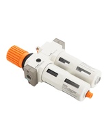 Filtre pneumatique en alliage d'aluminium OU-1/2-MIDI Ruichen 1/2" 40µm, régulateur de source d'air comprimé certifié CE, 0,5 kg