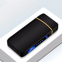 Briquet électrique USB rechargeable à double arc plasma, nouveau design créatif Dragon pour Halloween, avec indicateur de batterie