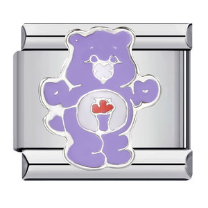 <b>Cute</b> Bear Italian Modular <b>Bracelet</b> Stainless Steel Bezel Setting DIY Elastic Splicing Bangle Unisex Everyday Wear - Product Image 2