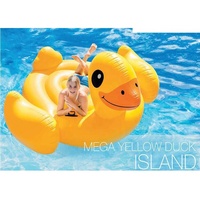 Matelas flottant gonflable Intex 57556 Little Yellow Duck, jouet d'extérieur