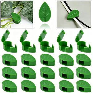 10 Pezzi/Sacchetto Clip per Piante Rampicanti in Plastica ABS Autoadesive, Fibbia Stabile per Supporto Foglie e Viti da <span class=keywords><strong>Giardino</strong></span> - Product Image 6