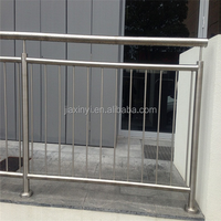 Rampe de main courante de balcon d'escalier en acier inoxydable SS 304 316