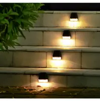 צלב גבול מכירה לוהטת שמש גדר אור Led מנורת חרוזים קל להתקין דקורטיבי מדרגות גן שמש אור