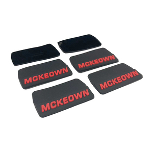 Étiquette de logo latérale personnalisée en caoutchouc PVC souple, patch 3D en silicone pour vêtements de yoga, maillots de bain et autres vêtements - Product Image 2