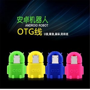 Micro <b>Usb</b> To <b>Usb</b> <b>Adapter</b> Otg Connector For Mobile Phone Data Transfer Charging Abs Material - Product Image 5