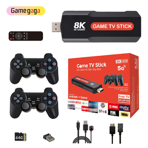 X2 cộng với trò chơi Thanh 4K Q9 hệ thống kép chơi game thanh Retro trò chơi video giao diện điều khiển 2.4G điều khiển không dây 64G TV Gậy 30000 + Trò chơi - Product Image 2