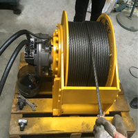 Treuil hydraulique de 8 à 25 tonnes pour câble en acier, idéal pour le remorquage de camions de dépannage, grues, dépanneuses et camions de récupération