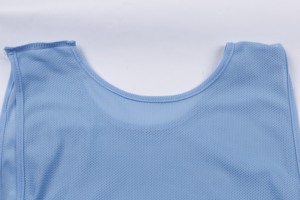 Maillots d'entraînement en polyester aux couleurs vives, haute visibilité avec élastique pour l'entraînement au football, logo imprimé personnalisé, numéro disponible - Product Image 3