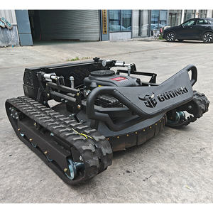 高品質エンジン搭載リモコン式農業用ロボット芝刈り機クローラー草刈機 - Product Image 6