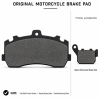 Plaque de frein OEM pour niveleuse, en alliage d'aluminium et acier inoxydable, pièces de rechange robustes pour engins de construction