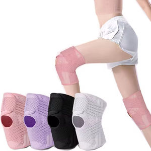 Genouillères ajustables et respirantes pour femmes avec double support à ressort, genouillère à rotule ouverte pour le sport, la course, la gym et le fitness - Product Image 2