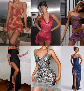 Proveedor Mayorista <span class=keywords><strong>de</strong></span> Ropa: Vestidos Casuales Sshein, Envío Aleatorio, Pacas <span class=keywords><strong>de</strong></span> Ropa Nueva al por Mayor - Product Image 1