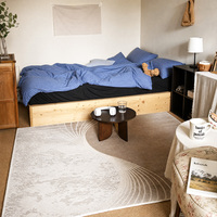 Tapis tissé à la machine Wilton de haute qualité, moderne, grand format, en gros, à prix compétitif, source originale, antibactérien
