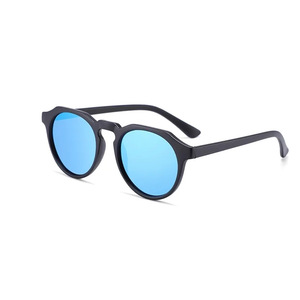 Round <b>Mirror</b> Lens Sports Sunglasses Full Rim Unisex Outdoor Protection Adult 2024 <b>Box</b> Packing - Product Image 4