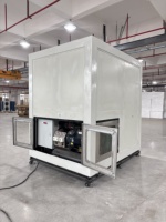 Chambre froide de présentation pour supermarché et fleuriste Bescool, conteneur de stockage, chambre froide modulable 4 portes, écologique, en promotion