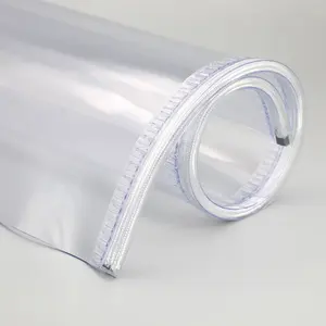 Магнитные ПВХ Промышленные шторы мягкие прозрачные пластиковые листы с оптовыми воздушными дверными полосами