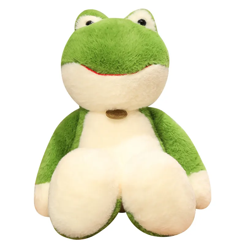 Cheap prices hot sale stuffed microwavable frog plush toy heating pad lavender scented frog plush toy