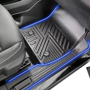 Alfombrillas de Coche TPE Completas, Resistentes al Polvo, Fáciles de Limpiar, Impermeables y Antideslizantes para Jeep Avenger 2025 - Product Image 2