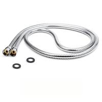 Tuyau de douche flexible anti-torsion en acier inoxydable, tuyau de douche universel rotatif