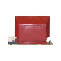 Transformador de 10KV, resina epoxi roja de tamaño pequeño, monofásico, 5-1000A, 0,5, 0, 2000, 0,2 S, 10P20, transformador de corriente usado para interiores