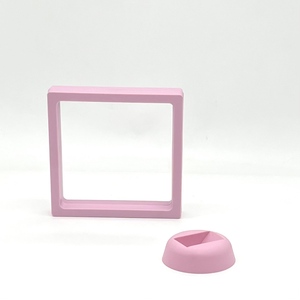 Petit rangement de porte-clés en plastique de style simple avec boîte à pierres précieuses d'affichage à tiroir coulissant <span class=keywords><strong>pour</strong></span> l'emballage de bijoux - Product Image 3