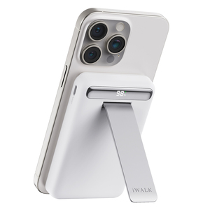 IWALK con Certificación Qi2, Banco de Energí<span class=keywords><strong>a</strong></span> Magnético Portátil de 10000 mAh, Cargador Inalámbrico Rápido de 20 W y 15 W con Soporte Ajustable - Product Image 2