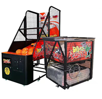 Machine de jeu de basket-ball d'arcade personnalisable, style boxe de rue, prise US, pour tous les âges et usage commercial