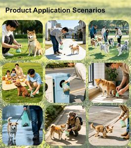 Eco Friendly Premium Dog Poop Bags 270pcs Plant Based Extra Thick Leak Proof Custom Logo - Product Image 4