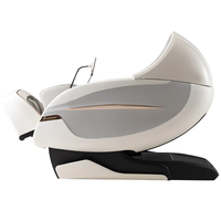 Deluxe Dual-core 4D SL piste zéro gravité électrique prostate 3d 4d chaise de massage chaleur