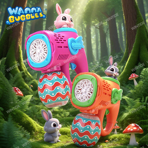 Muốn Bong Bóng Thỏ Hình Dạng Ngoài Trời Và Đảng Cho Trẻ Em Bong Bóng Shooter Tự Động Điện Súng Bong Bóng Với 145Ml Bong Bóng Giải Pháp - Product Image 3