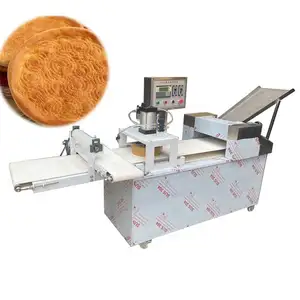 Automatic pizza dough forming machine tortilla roti Arabic bread naan pita chapati making machine