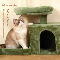 Arbre à chat écologique Novayapetix Green Tree avec condo, griffoir en sisal et centre d'activités